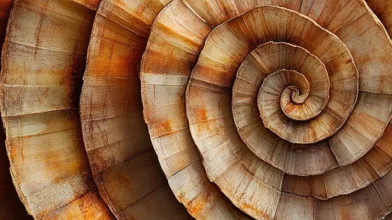 Spiral shell detail