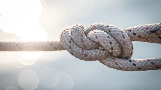 Sailor knot and rope