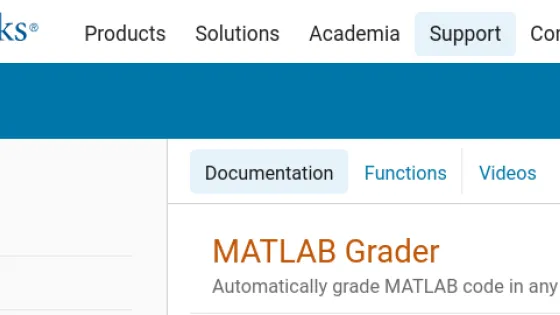 Matlab Grader