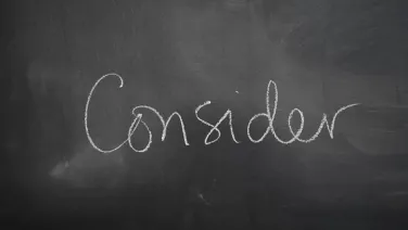 consider